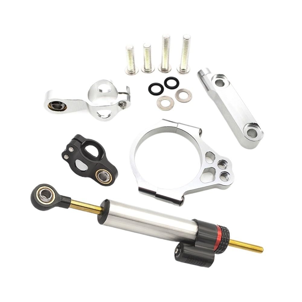 Motorrad Lenkungsdämpfer Für Ka&wasaki VE&RSYS 1000 2012-2019 Motorrad Lenkungsdämpfer Stabilisieren Dämpfer Halterung Kit Motorrad Zubehör von TJKIB