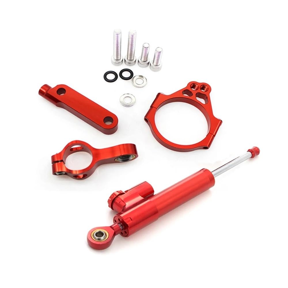 Motorrad Lenkungsdämpfer Für Ka&wasaki VE&RSYS 1000 2012-2019 Motorrad Lenkungsdämpfer Stabilisieren Dämpfer Halterung Kit Motorrad Zubehör von TJKIB