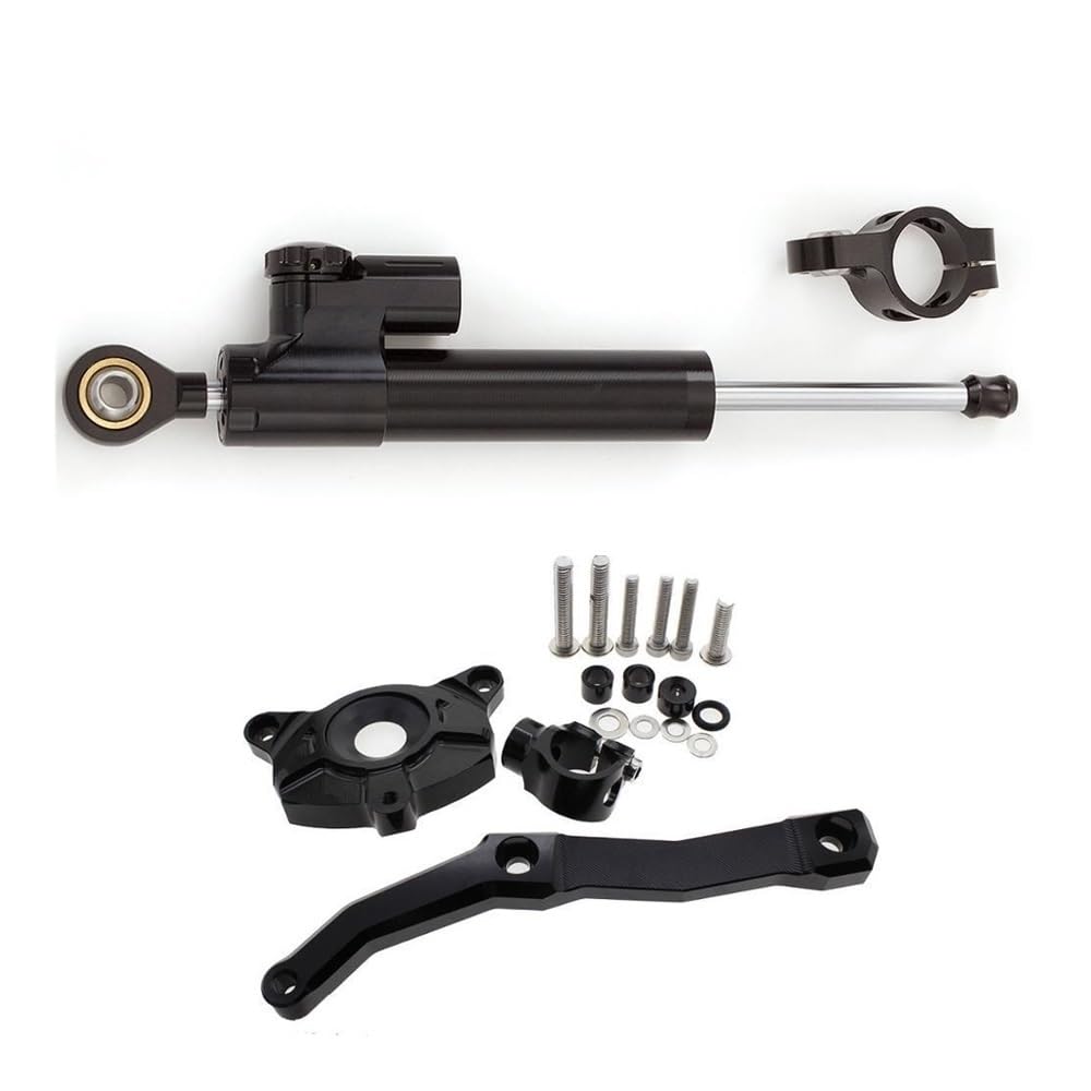 Motorrad Lenkungsdämpfer Für Ka&wasaki Z1000 2010-2013 2012 Motorrad Stabilisator Dämpfer Lenkung Montage Halterung Halter Unterstützung Kit Set von TJKIB