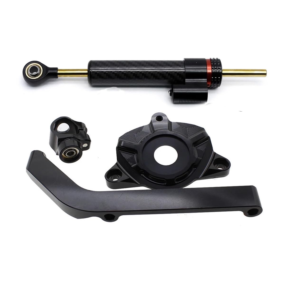 Motorrad Lenkungsdämpfer Für Ka&wasaki Z1000 2014 2015 2016 2017 Motorrad Einstellbare Lenkung Dämpfer Stabilisator Halterung Kit Motorrad Zubehör von TJKIB