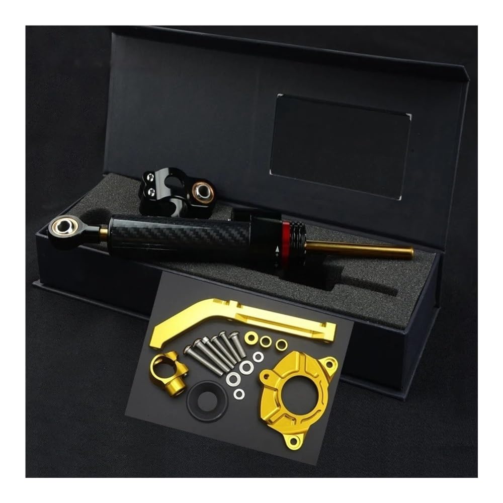 Motorrad Lenkungsdämpfer Für Ka&wasaki Z1000 2014-2019 Motorrad Einstellbare Lenkstabilität Dämpfer Balance Bar Stoßdämpfer Installation Kit von TJKIB