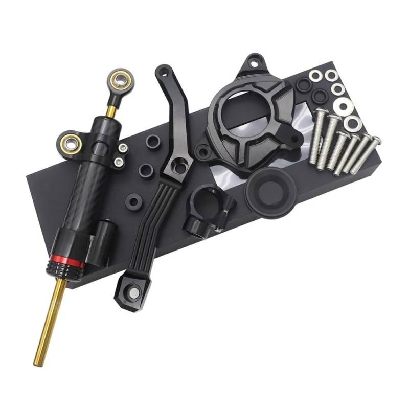 Motorrad Lenkungsdämpfer Für Ka&wasaki Z1000 Z 1000 2010-2013 Motorrad Vollen Satz Lenkung Dämpfer Stabilisator Stabilisator Halterung Motorrad Zubehör von TJKIB