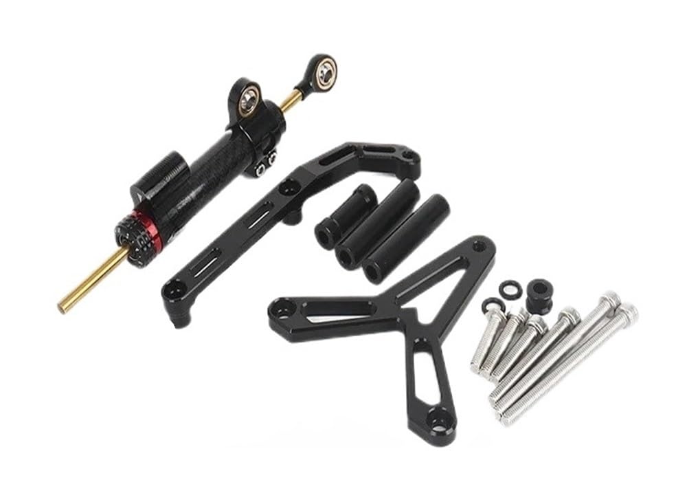 Motorrad Lenkungsdämpfer Für Yam&aha Für Tracer 9 GT Für TRACER9 Für Tracer 9 Für Tracer9 GT 2021 2022 2023 Motorrad Stabilisator Lenkung Dämpfer Halterung Kit von TJKIB