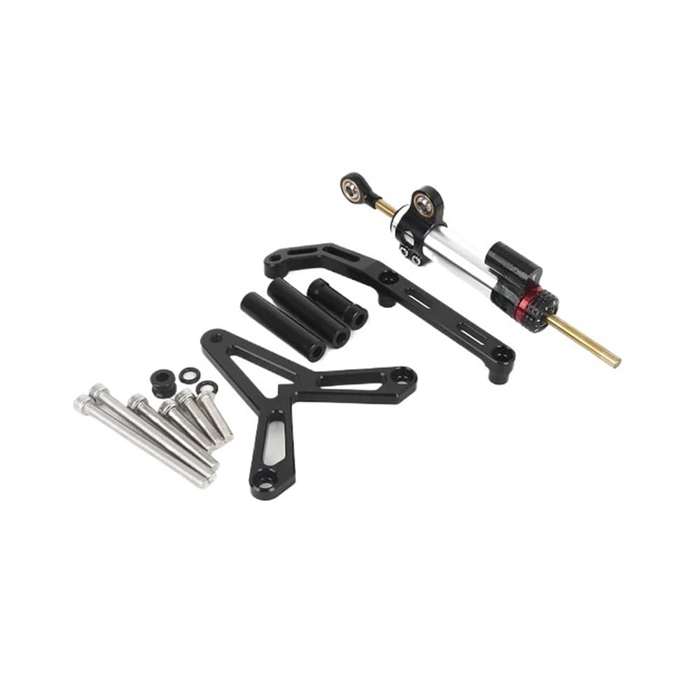 Motorrad Lenkungsdämpfer Für Yam&aha Für Tracer 9 Tracer9 GT 2021 2022 2023 Motorrad Lenkung Dämpfer Stabilisator Halterung Kit Motorrad Zubehör von TJKIB