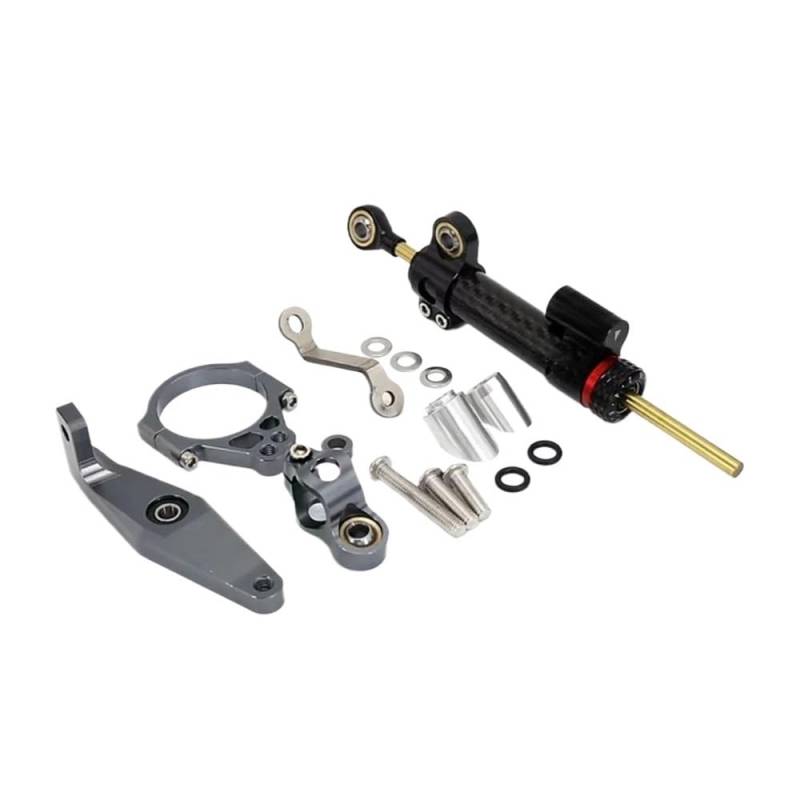 Motorrad Lenkungsdämpfer Für Yam&aha MT-09 2021 2022 2023 Motorrad Zubehör Lenkung Stabilisieren Stabilisieren Dämpfer Motorrad Halterung Stabilisator Kit von TJKIB