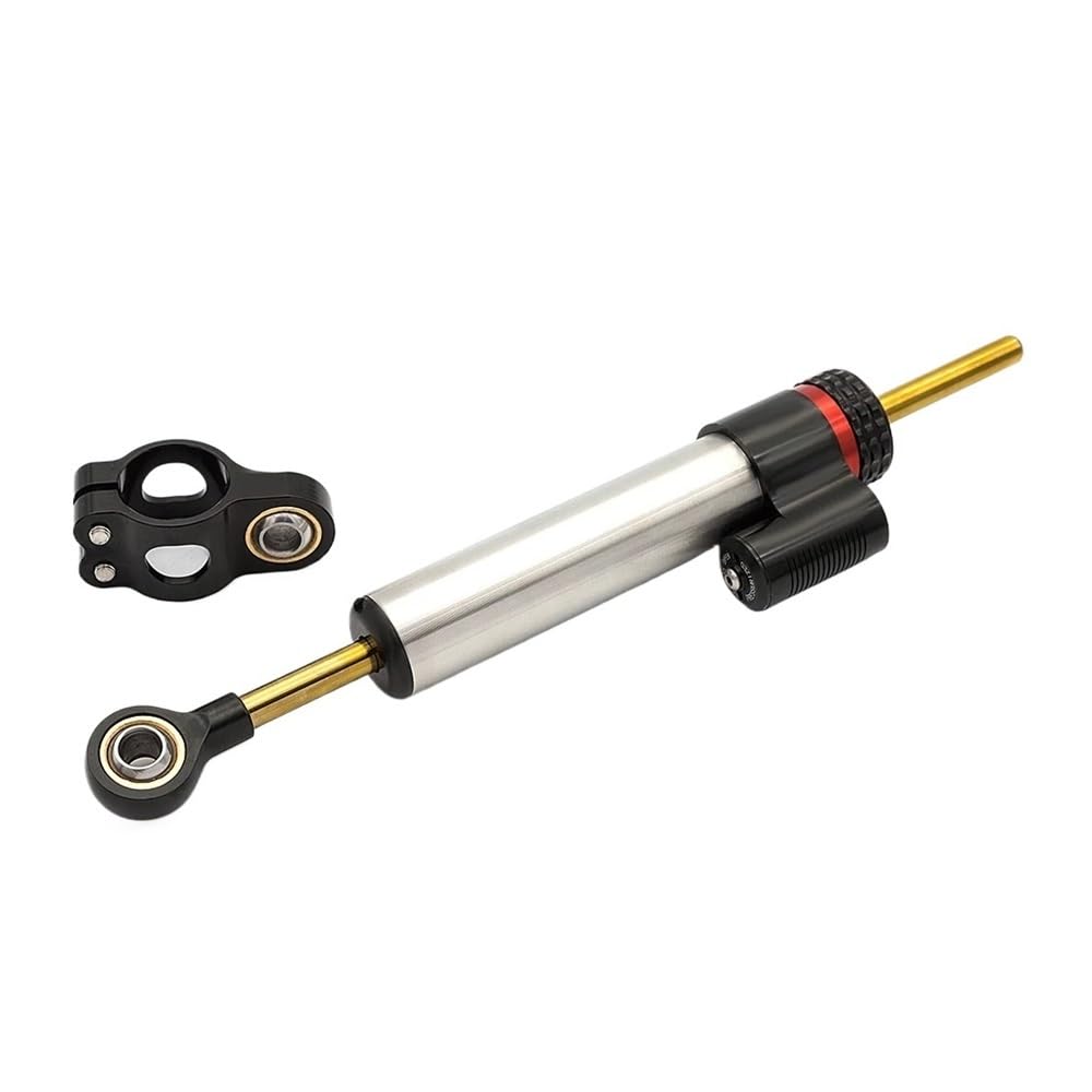 Motorrad Lenkungsdämpfer Für Yam&aha MT09 FZ09 2021-2023 Motorrad Lenkung Dämpfer Stabilisator Halterung Unterstützung Kit Halter Motorrad Zubehör von TJKIB