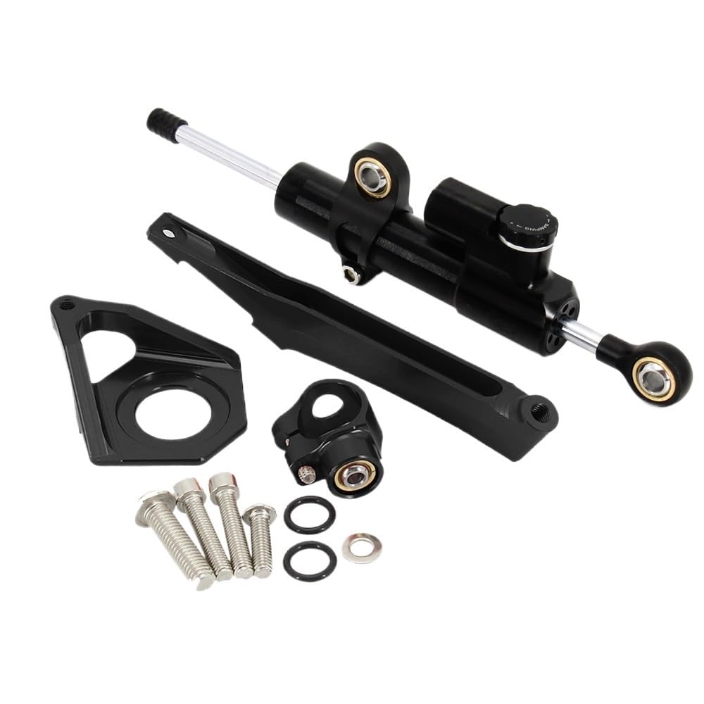 Motorrad Lenkungsdämpfer Für Yam&aha YZF R6 YZF600 2003 2004 2005 Motorrad Lenkung Stabilisator Dämpfer Halterung Kit Motorrad Zubehör von TJKIB