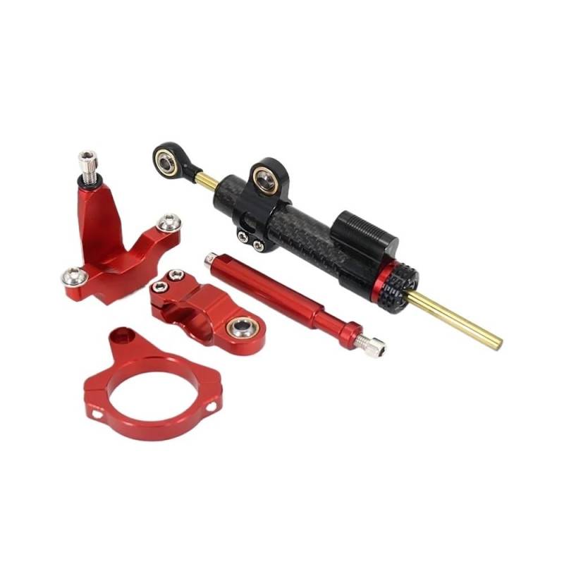 Motorrad Lenkungsdämpfer Für Yam&aha YZF R7 YZF R7 2021 2022 2023 Motorrad Lenkungsdämpfer Stabilisator Halterung Kit Motorrad Lenkungsstabilisator von TJKIB