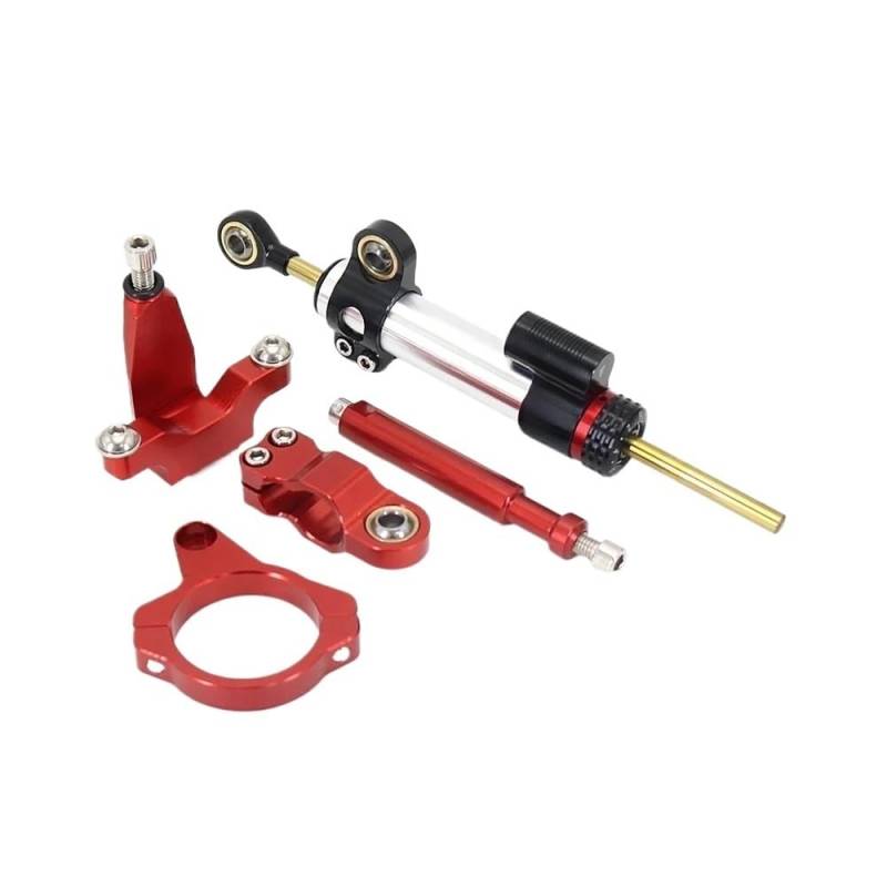 Motorrad Lenkungsdämpfer Für Yam&aha YZF R7 YZF R7 2021 2022 2023 Motorrad Lenkungsdämpfer Stabilisator Halterung Kit Motorrad Lenkungsstabilisator von TJKIB