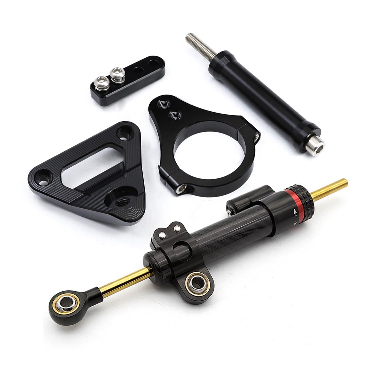 Motorrad Lenkungsdämpfer Lenkungsdämpfer Stoßdämpfer Halterung Kit Set Für CBR250RR CBR 250RR 250 RR 2019 2020 2021 2022 2023 Motorrad Zubehör von TJKIB