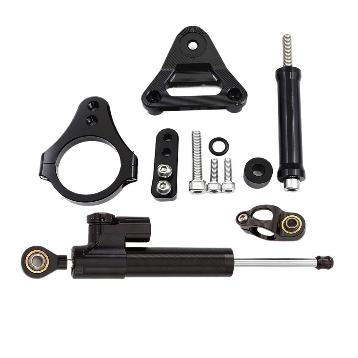 Motorrad Lenkungsdämpfer Lenkungsdämpfer Stoßdämpfer Halterung Kit Set Für CBR250RR CBR 250RR 250 RR 2019 2020 2021 2022 2023 Motorrad Zubehör von TJKIB