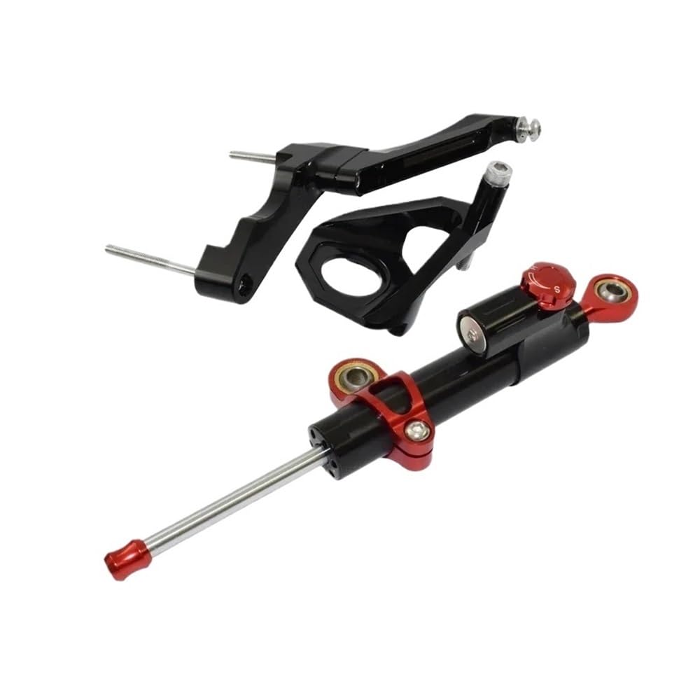 Motorrad Lenkungsdämpfer Motorrad Einstellbare Lenkungsdämpfer Stabilisator Halterung Set Für SU&ZUKI Für GSXR 600 750 K1 K4 2001 2002 2003 2004 2005 von TJKIB