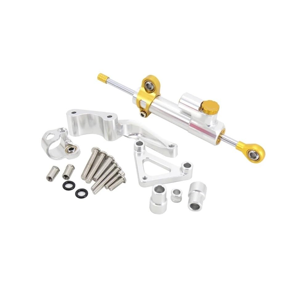 Motorrad Lenkungsdämpfer Motorrad Lenkung Dämpfer Stabilisator Halterung Unterstützung Kit Für Du&Cati Für Monster 696 795 796 2008-up Motorrad Zubehör von TJKIB