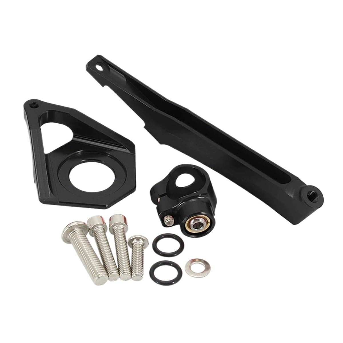 Motorrad Lenkungsdämpfer Motorrad Lenkung Stabilisator Dämpfer Montage Halterung Kit Für Yam&aha YZF-R6 YZF600 2003 2004 2005 Motorrad Zubehör von TJKIB