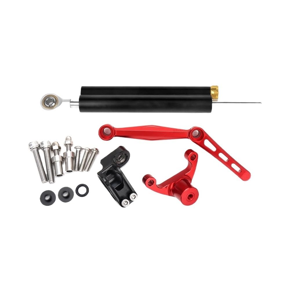 Motorrad Lenkungsdämpfer Motorrad Lenkung Stabilisator Dämpfer Und Halterung Kit Halterung Unterstützung Für Du&Cati Für Monster 950 Monster937 2021 2022 2023 von TJKIB