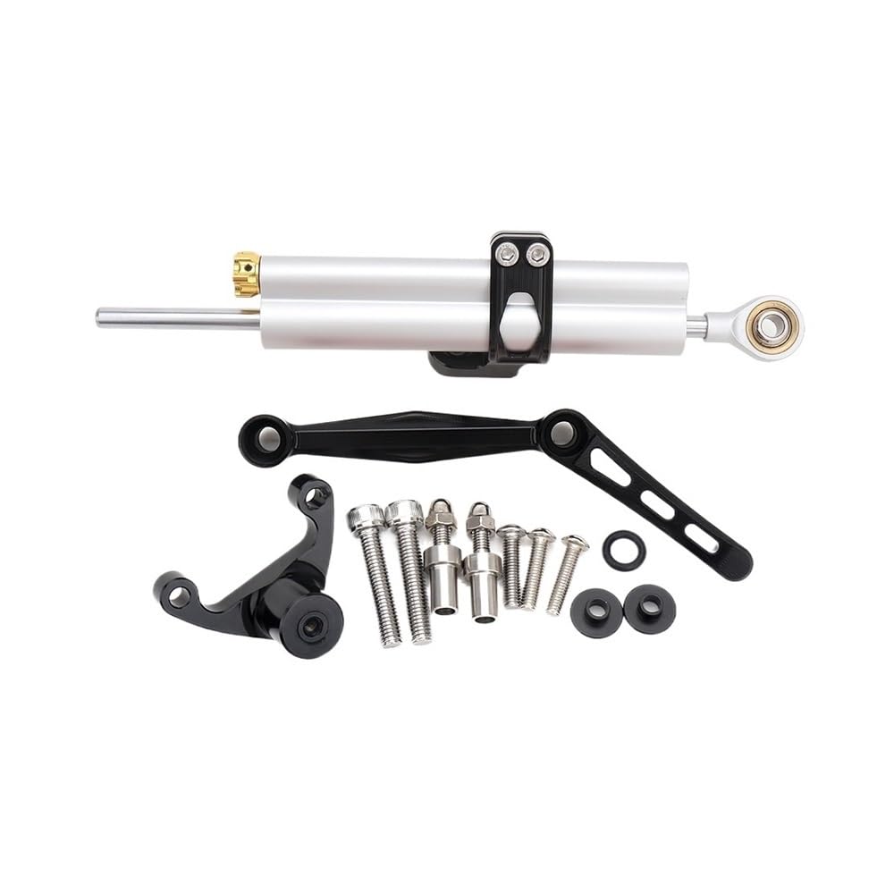 Motorrad Lenkungsdämpfer Motorrad Lenkung Stabilisator Dämpfer Und Halterung Kit Halterung Unterstützung Für Du&Cati Für Monster 950 Monster937 2021 2022 2023 von TJKIB