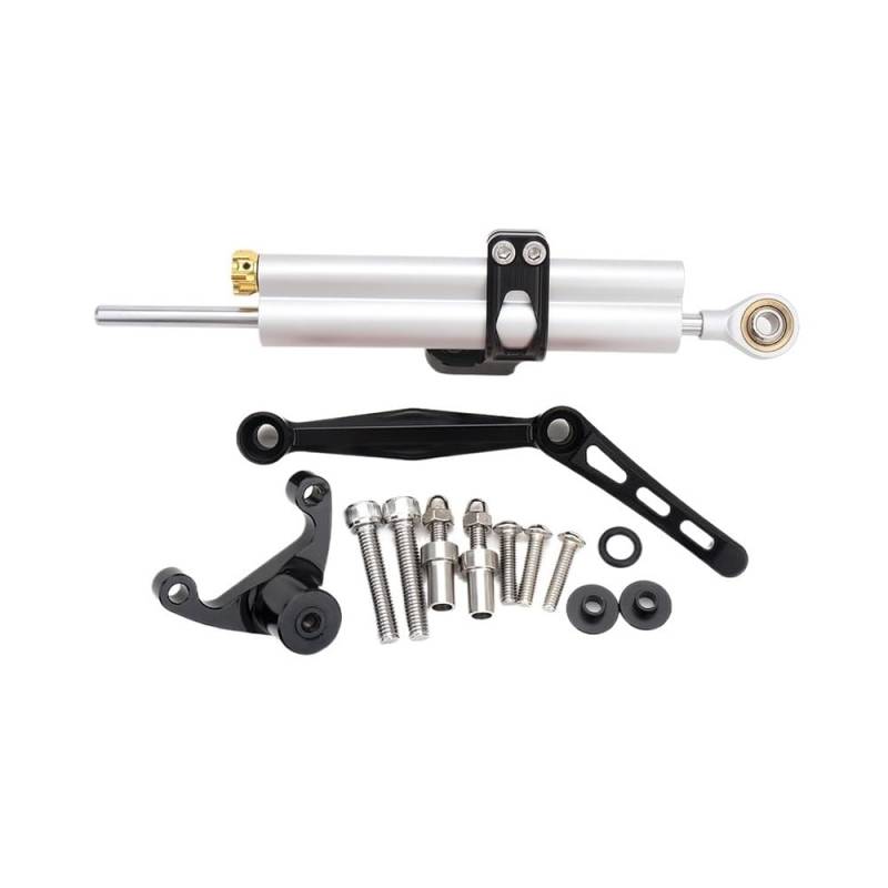 Motorrad Lenkungsdämpfer Motorrad Lenkung Stabilisator Dämpfer Und Halterung Kit Halterung Unterstützung Für Du&Cati Für Monster 950 Monster937 2021 2022 2023 von TJKIB