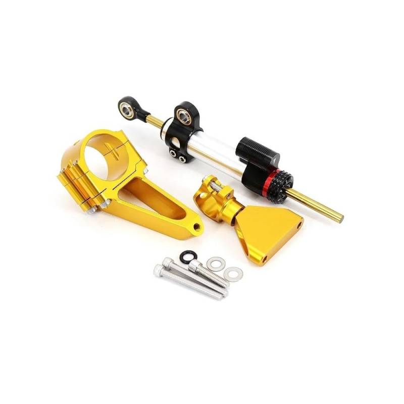 Motorrad Lenkungsdämpfer Motorrad Lenkung Stabilisieren Dämpfer Halterung Kit Für CBR600 CBR 600 F4i 1999-2007 Motorrad Halterung Stabilisator Kit von TJKIB