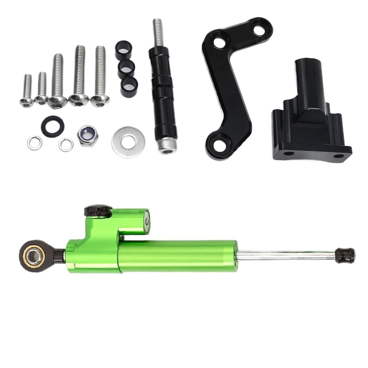 Motorrad Lenkungsdämpfer Motorrad Lenkungsdämpfer Für Yam&aha MT-03 2020–2023 Stabilisator Halterung Unterstützung Kit Halter Motorrad Zubehör von TJKIB