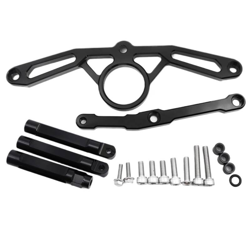 Motorrad Lenkungsdämpfer Motorrad Lenkungsdämpfer Für Yam&aha MT09 FZ09 2021-2023 Stabilisator Halterung Unterstützung Kit Halter Motorrad Zubehör von TJKIB