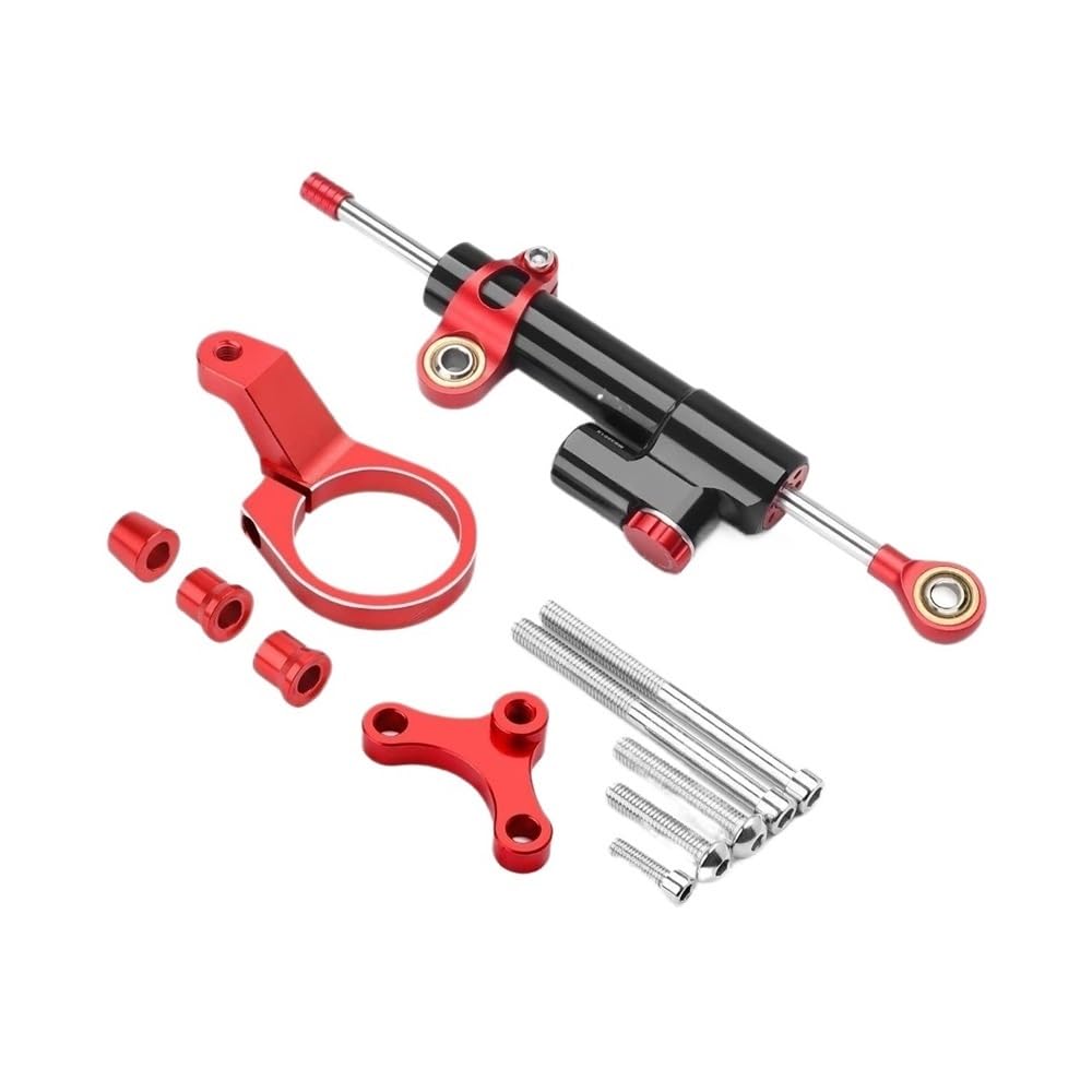 Motorrad Lenkungsdämpfer Motorrad Stabilisator Lenkung Dämpfer Montage Halterung Unterstützung Kit Für CBR650R 2019 2020 2021 Motorrad Zubehör von TJKIB