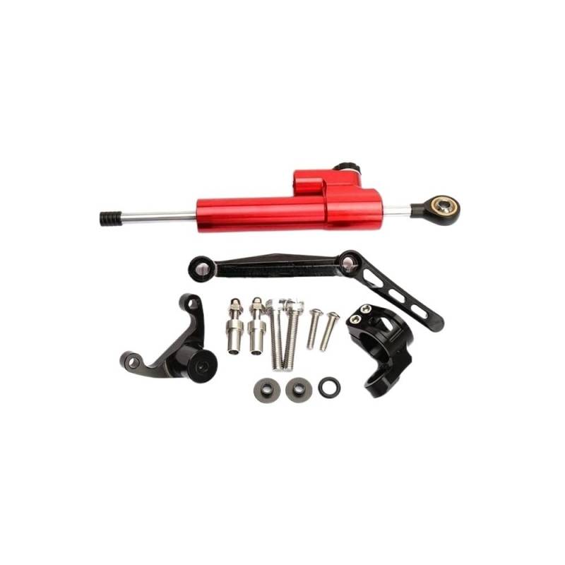 Motorrad Lenkungsdämpfer Motorrad Zubehör Lenkung Stabilisator Dämpfer Halterung Kit Halterung Unterstützung Für Du&Cati Für Monster 950 Monster937 2021 2022 2023 von TJKIB