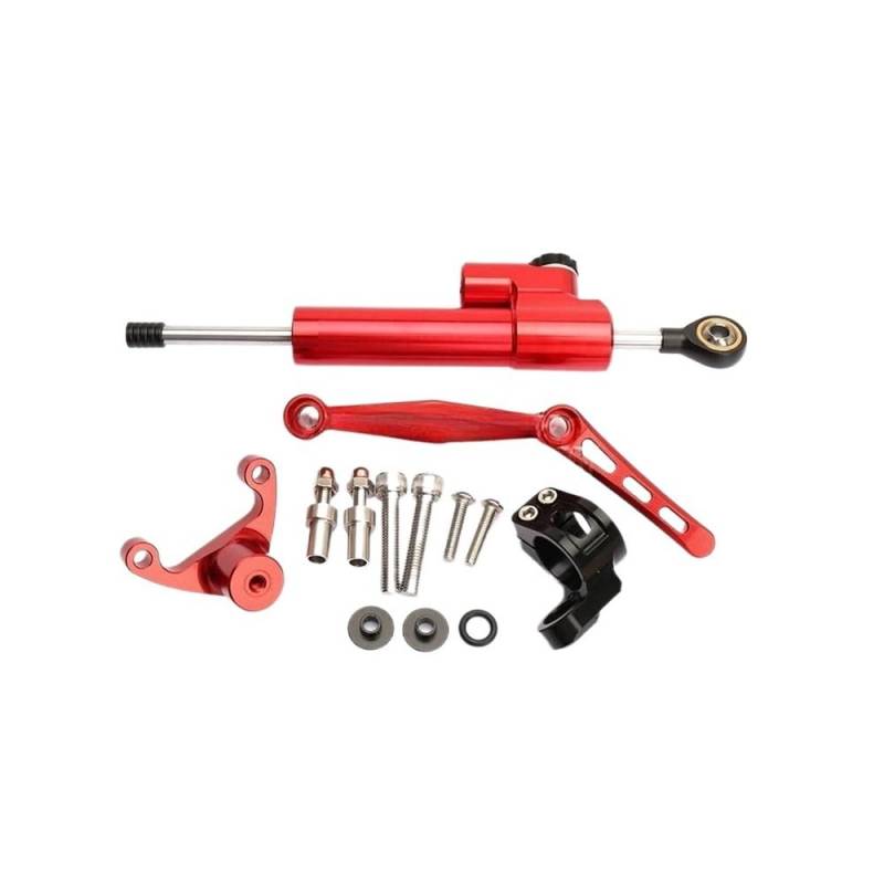 Motorrad Lenkungsdämpfer Motorrad Zubehör Lenkung Stabilisator Dämpfer Halterung Kit Halterung Unterstützung Für Du&Cati Für Monster 950 Monster937 2021 2022 2023 von TJKIB