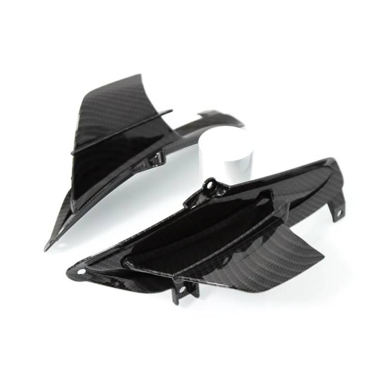 Seitendeflektor Verkleidung Für CBR650R 2019-2023 2022 Motorrad Front Licht Gugel Seite Winglets Dynamische Flügel Fin Spoiler Trim Feste Flügel Carbon Faser von TJKIB