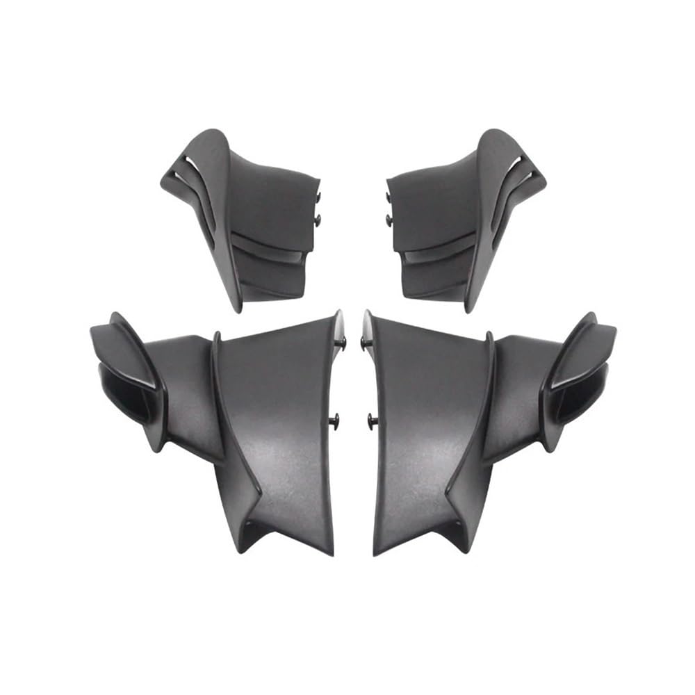 Seitendeflektor Verkleidung Motorrad Feste Wind Flügel Für Du&Cati V4 V4S V4R 2021 2022 Für Aero Deflektor Seite Winglet Front Verkleidung Windschutzscheibe 4PCS von TJKIB