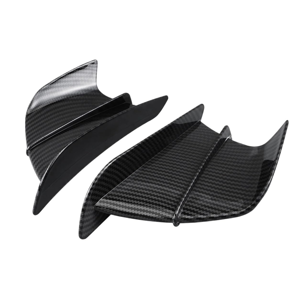 Seitendeflektor Verkleidung Motorrad Verkleidung Seite Flügel Spoiler Winglet Für Kaw&asaki Für Ninja 250R 300 400 600R 650 650R 1000 1000R ZX-6R ZX-10R ZX-12R ZX-14R von TJKIB