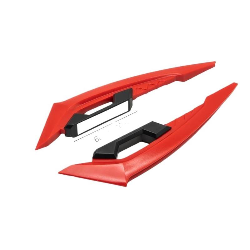 Seitendeflektor Verkleidung Motorrad Winglets Wing Kit Spoiler Motorrad Teile Seite Abtrieb Narbe Zubehör Universals Motorrad Winglet von TJKIB