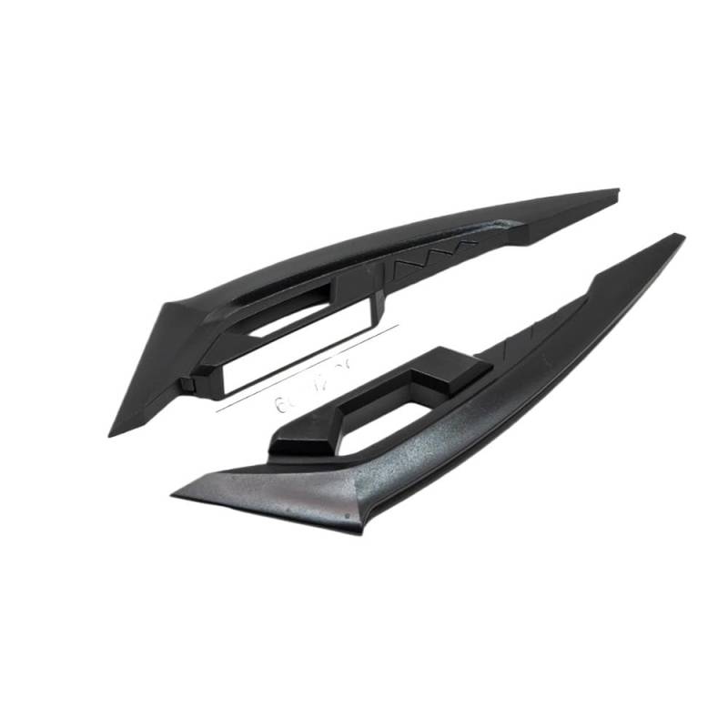 Seitendeflektor Verkleidung Motorrad Winglets Wing Kit Spoiler Motorrad Teile Seite Abtrieb Narbe Zubehör Universals Motorrad Winglet von TJKIB