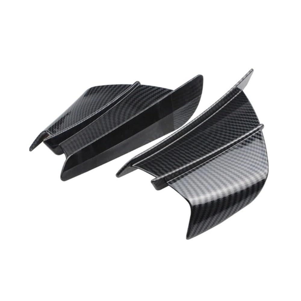 Seitendeflektor Verkleidung Universal Motorrad Winglet Aerodynamischer Spoiler Flügel Mit Motorrad Aufkleber Motorrad Seitenwind Winglet Spoiler Verkleidung von TJKIB