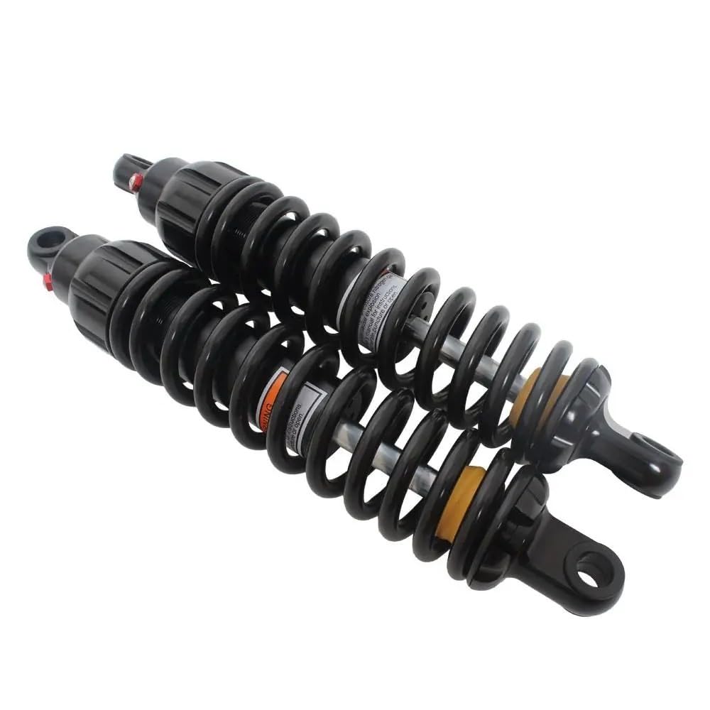 Stoßdämpfer Motorrad 373mm Motorrad Hinten Air Stoßdämpfer Suspension Teile Für Für Touring Für Sportster 883 1200 Für Dyna King V-Rod von TJKIB