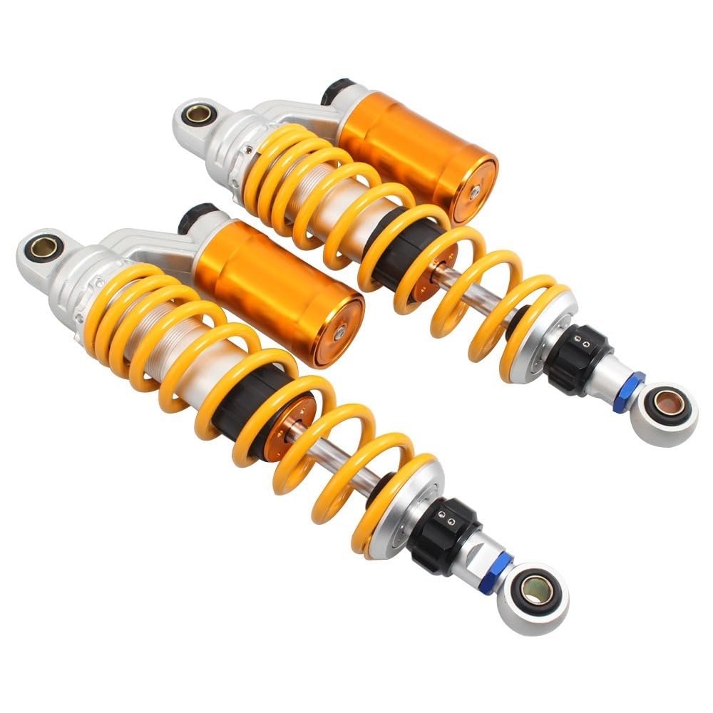 Stoßdämpfer Motorrad Motorrad Hinten Suspension 330mm Universal Einstellbare Luft Stoßdämpfer Für Für Für Für von TJKIB