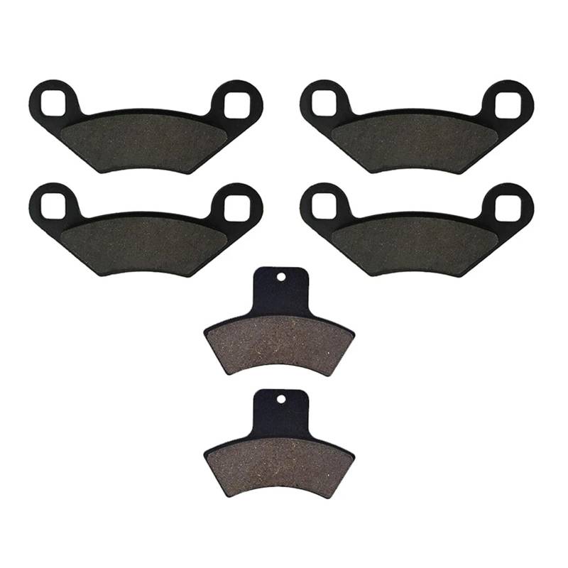 Motorrad-Bremsbeläge vorne und hinten for Sportsman 400 2001–2002(Front and Rear) von TJQQSDEG