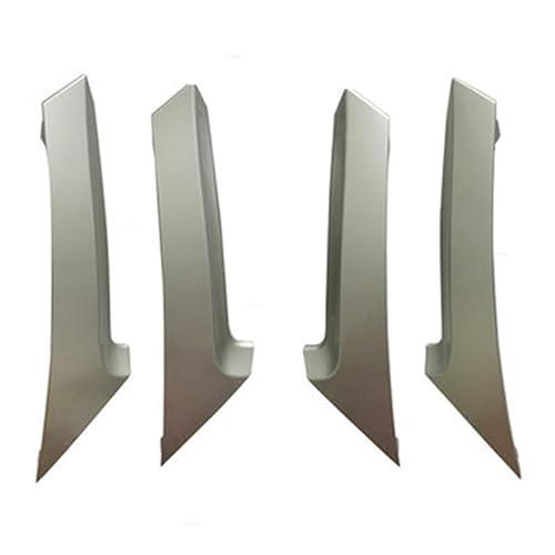 Innenraum Türgriff innen passend/Passend for Toyota Camry 2006 2007 2008 2009 2010 2011, 2 Stück ABS-Kunststoff, Auto-Innentürgriff-Zugabdeckung(4PCS Silver) von TKDCKF