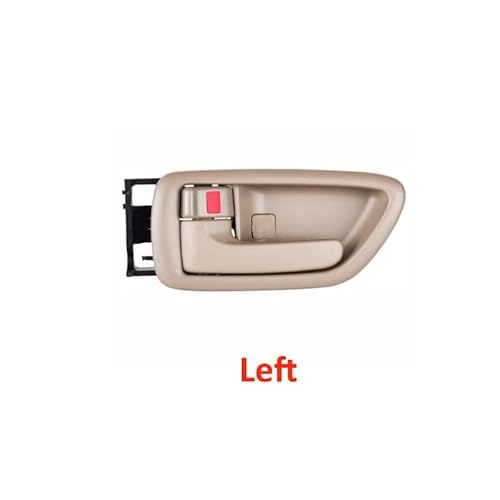 Innenraum Türgriff innen passend/Passend for Toyota Sequoia Pickup XK30 2001~2007. Innentürgriff vorne hinten links rechts. Türverkleidung Zuggriffe Zubehör(Beige) von TKDCKF