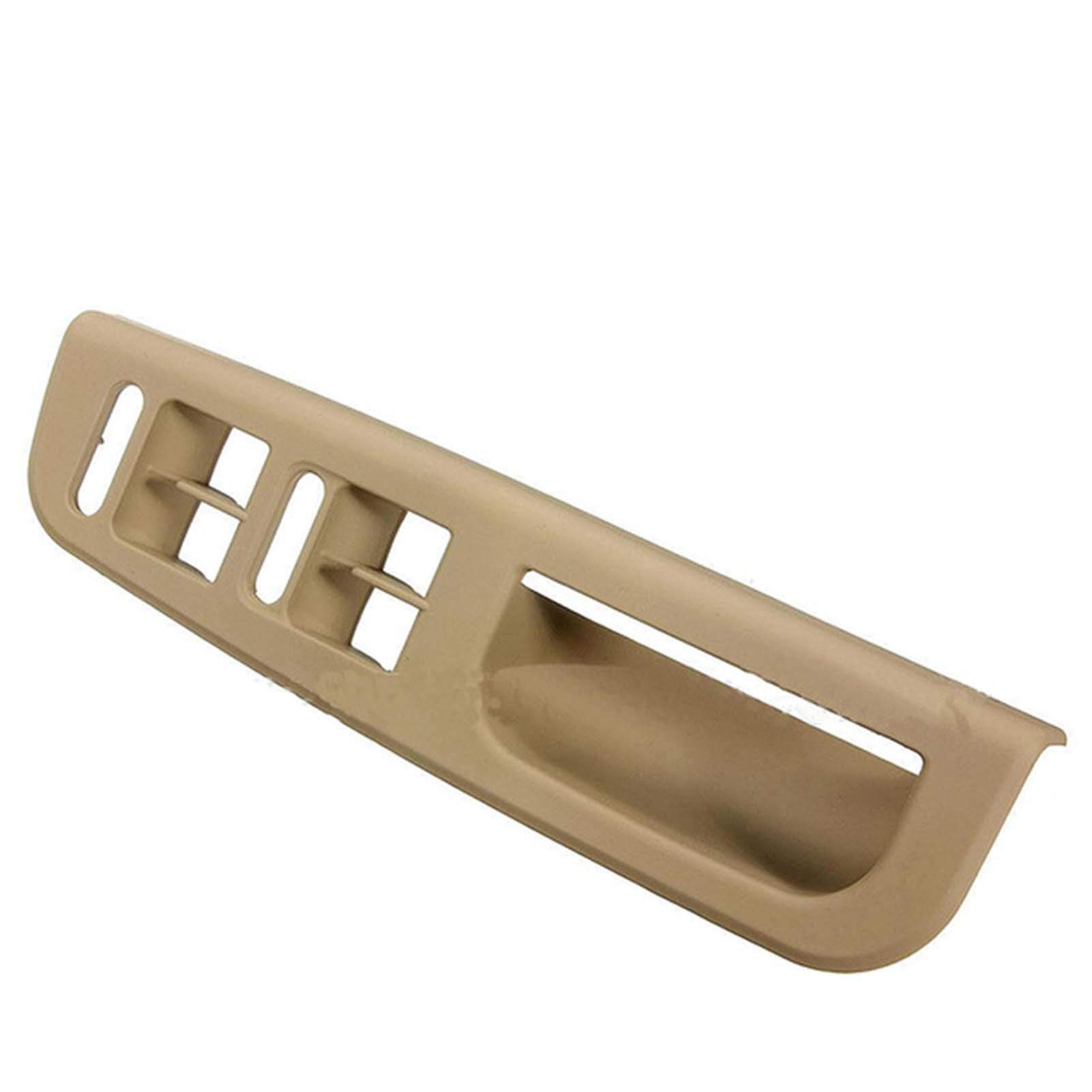 Innenraum Türgriff innen passend 1 Satz/Passend for VW Passat B5 B5.5 / Passend for Volks-Wagen Jetta Bora Golf 4 MK4 Autoabdeckungen Fensterheber-Knopfleiste Türgriff LHD-Zubehör(1 pcs beige) von TKDCKF