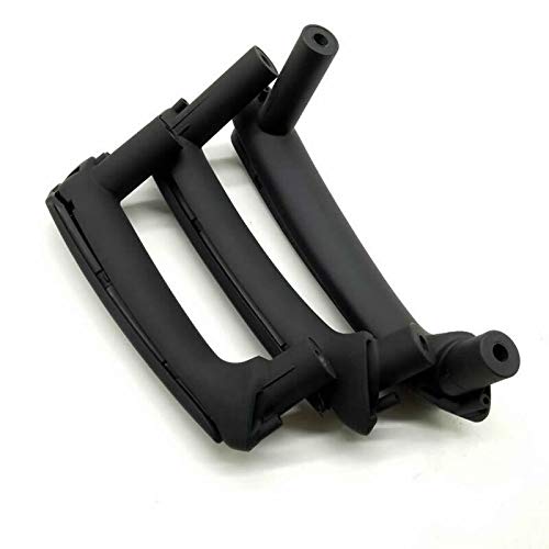 Innenraum Türgriff innen passend 3 teile/satz Grau Beige Schwarz Innen Tür Griff/Fit for Volkswagen Passat B5 Innere Armlehne(Noir) von TKDCKF