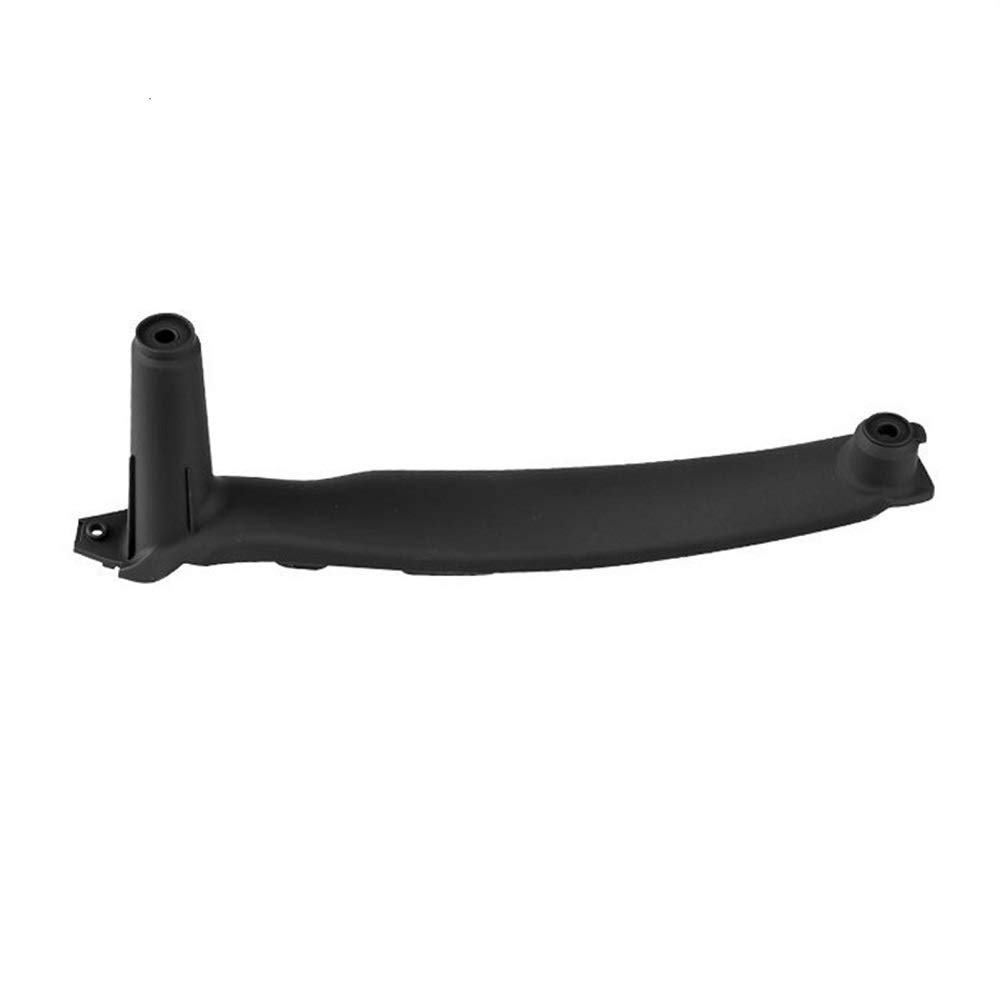 Innenraum Türgriff innen passend Armlehne Auto links vorne Fahrersitz LHD Innentürgriff Innenverkleidung Zugverkleidung/Passend for BMW E70 E71 X5 X6 2007-2014(Black left armrest) von TKDCKF