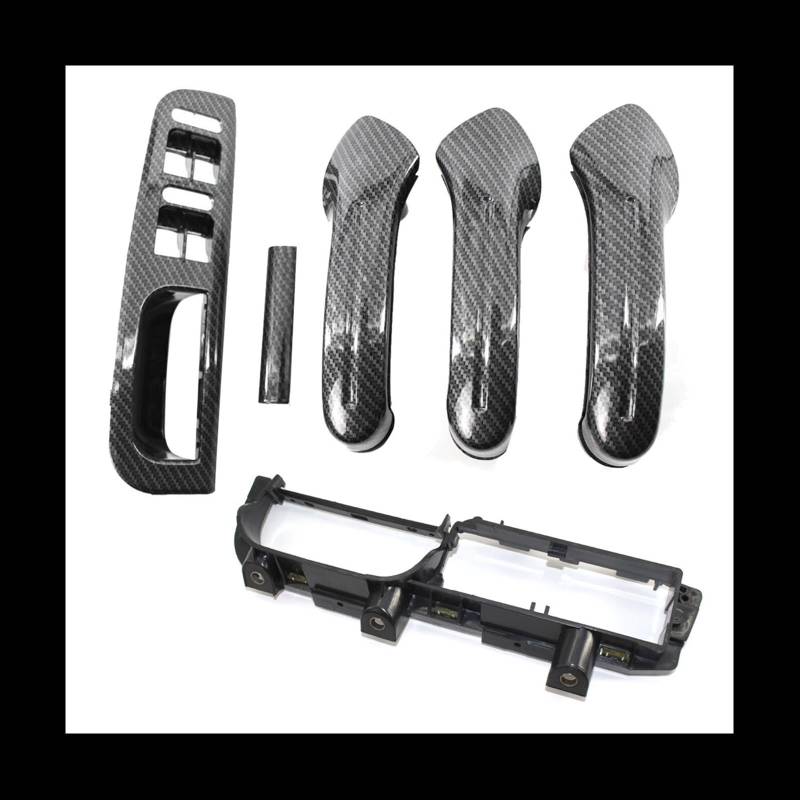 Innenraum Türgriff innen passend Auto-Innenhaltegriff, Türinnengriff, Türarmlehne/Passend for VW Bora, Golf 4 MK4, for Jetta 1999-2004, Golf 4 Mk4 2004 von TKDCKF