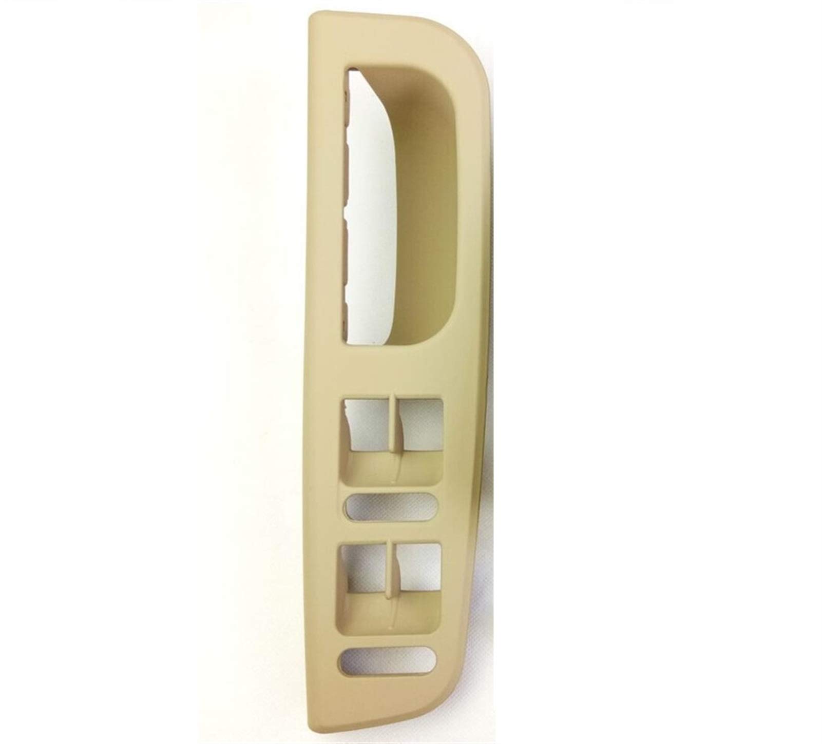 Innenraum Türgriff innen passend Auto modifiziert/passend for Volks.wagen VW Golf 4 Jetta MK4 Bora Fensterheber-Taste Bedienfeld Türgriffabdeckungen LHD Zubehör(1 pcs beige) von TKDCKF