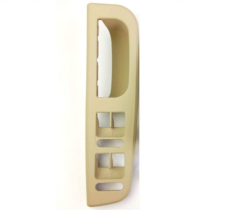 Innenraum Türgriff innen passend Auto modifiziert/passend for Volks.wagen VW Golf 4 Jetta MK4 Bora Fensterheber-Taste Bedienfeld Türgriffabdeckungen LHD Zubehör(1 pcs beige) von TKDCKF