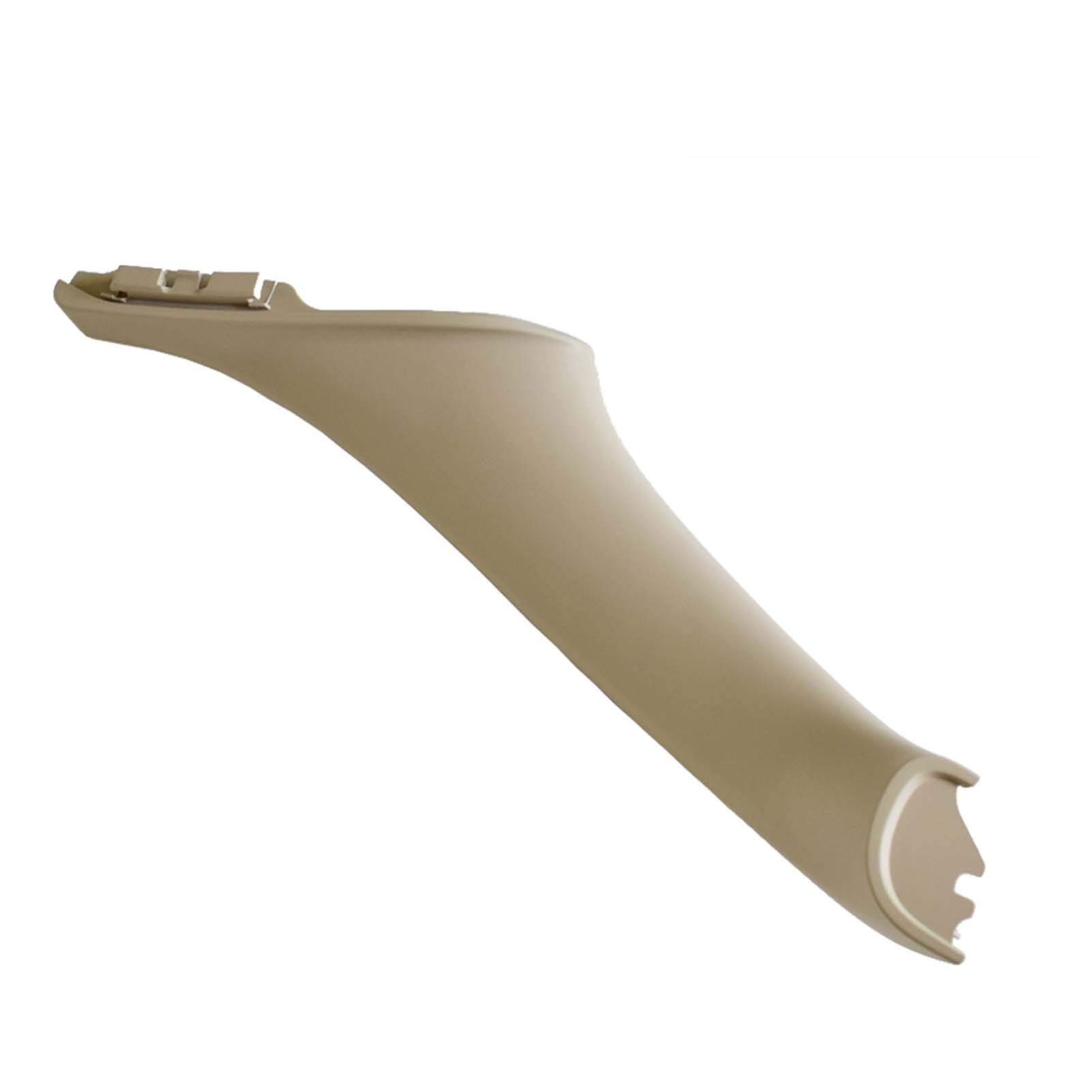 Innenraum Türgriff innen passend Grau Beige Schwarz Auto Links Rechts Innen Innengriffe Innentürverkleidung Griff Pull Trim Abdeckung/Passend for BM-W 5er F10 F11(Beige White Left) von TKDCKF