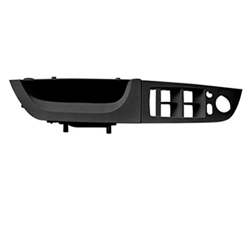 Innenraum Türgriff innen passend Innentürgriff-Verkleidungssatz/Passend for BM-W E90 E91 3er-Serie 2004-2012 Limousine, Zugverkleidung, Autozubehör(Noir) von TKDCKF