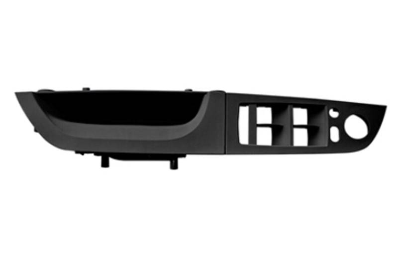 Innenraum Türgriff innen passend Innentürgriff-Verkleidungssatz/Passend for BM-W E90 E91 3er-Serie 2004-2012 Limousine, Zugverkleidung, Autozubehör(Noir) von TKDCKF