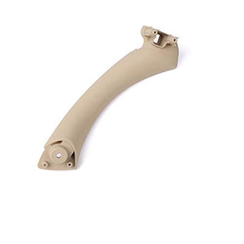 Innenraum Türgriff innen passend Innentürgriffverkleidung im Auto, passend for BM. E90 E91 3er-Serie 318 320 325 328 2005–2012, Auto-Styling-Zubehör(Beige bracket(Right)) von TKDCKF