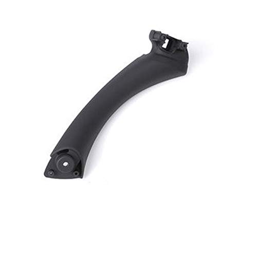 Innenraum Türgriff innen passend Innentürgriffverkleidung im Auto, passend for BM. E90 E91 3er-Serie 318 320 325 328 2005–2012, Auto-Styling-Zubehör(Black bracket(Left)) von TKDCKF