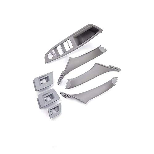 Innenraum Türgriff innen passend LHD RHD Autozubehör Innentürgriffe Carbonfaser-Türgriffe/Passend for Bm-w F10 520d Bmw F11 Ersatz(LHD grey) von TKDCKF